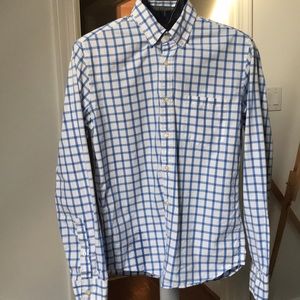 J Crew Men’s slim fit, sz M, plaid button down